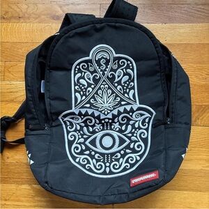 Sprayground Hamsa Embroidered Backpack